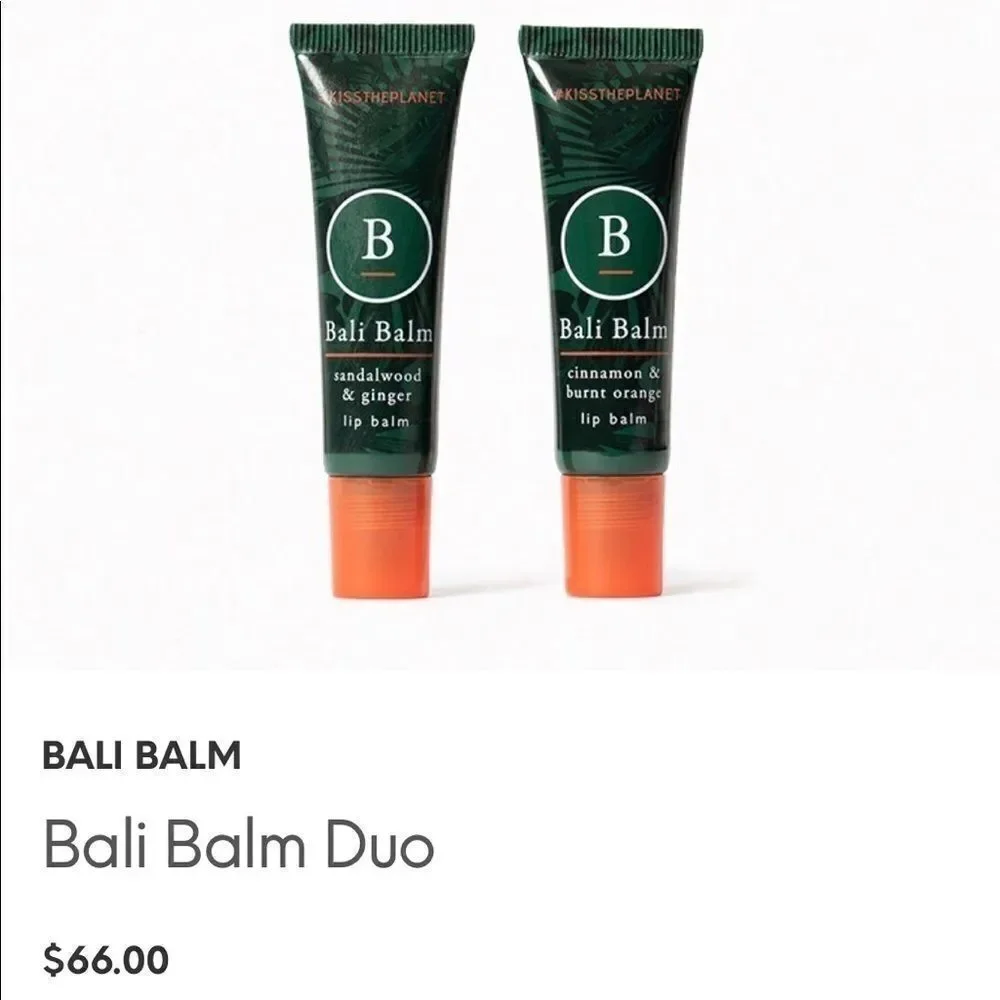 BALI Balm duoBergamotGrapefruitSweet OrangeCoconut